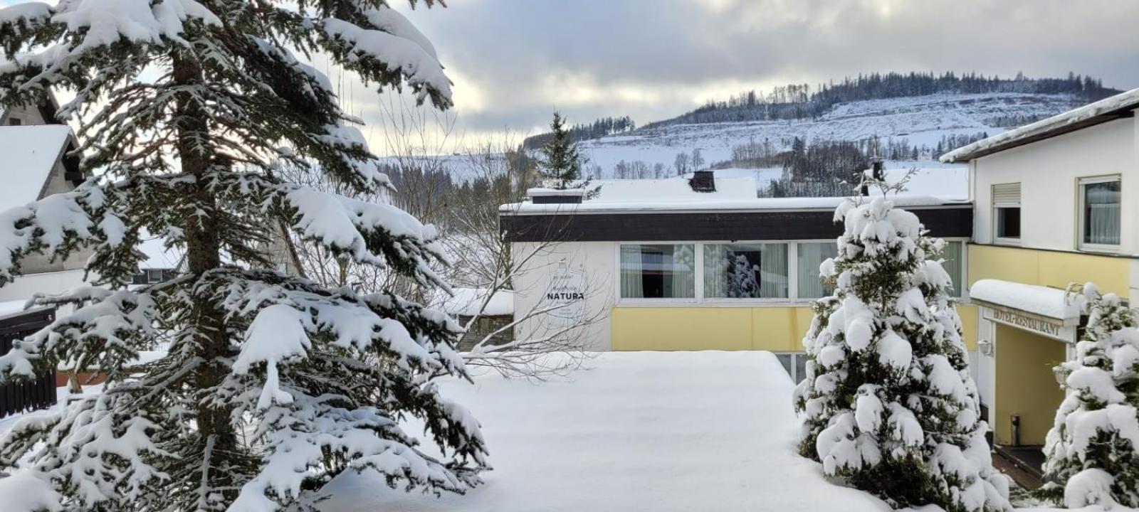 Berghotel Natura Bed & Breakfast Винтерберг Экстерьер фото